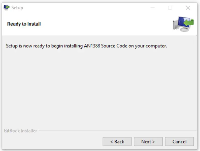 METCAL CV-5200 Connection Validation - Click Next to begin the application program installation