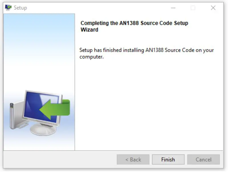 METCAL CV-5200 Connection Validation - Wait for the application to complete installation; then click Finish