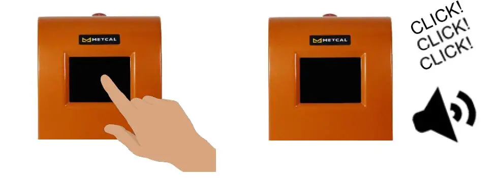 METCAL CV-5200 Connection Validation - When the unit goes to firmware program update mode