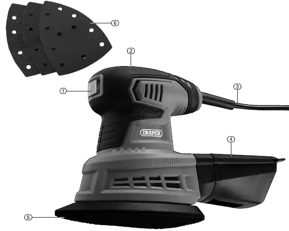 DRAPER-57652-230V-Tri-Bas-Sander-15