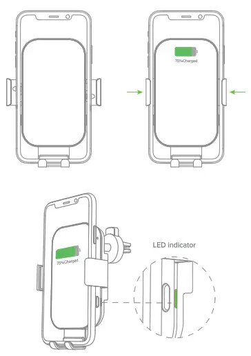 Nalwort NC6 Wireless Car Charger-4