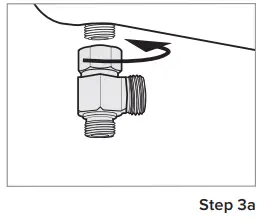 brondell WS-11 Rinslet Single Nozzle Ambient-- Step 3a