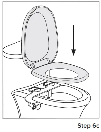 brondell WS-11 Rinslet Single Nozzle Ambient-- Step 6c