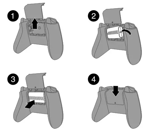 INSIGNIA NS-GXBOSBCS18 - INSTALLING THE RECHARGEABLE