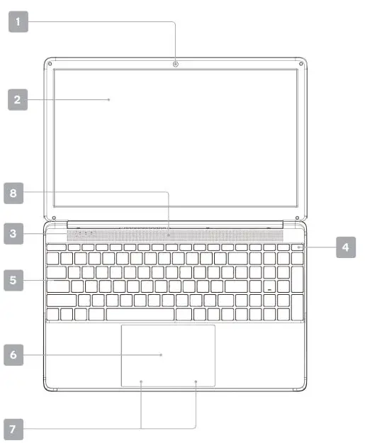 kogan KAL15Q300HA Atlas 15.6 Inch FHD I3 10th Gen Laptop User Guide - Product Overview