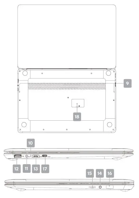 kogan KAL15Q300HA Atlas 15.6 Inch FHD I3 10th Gen Laptop User Guide - Product Overview