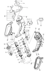 WARRIOR 56192 4V Lithium Cordless Power Cutter-Diagram