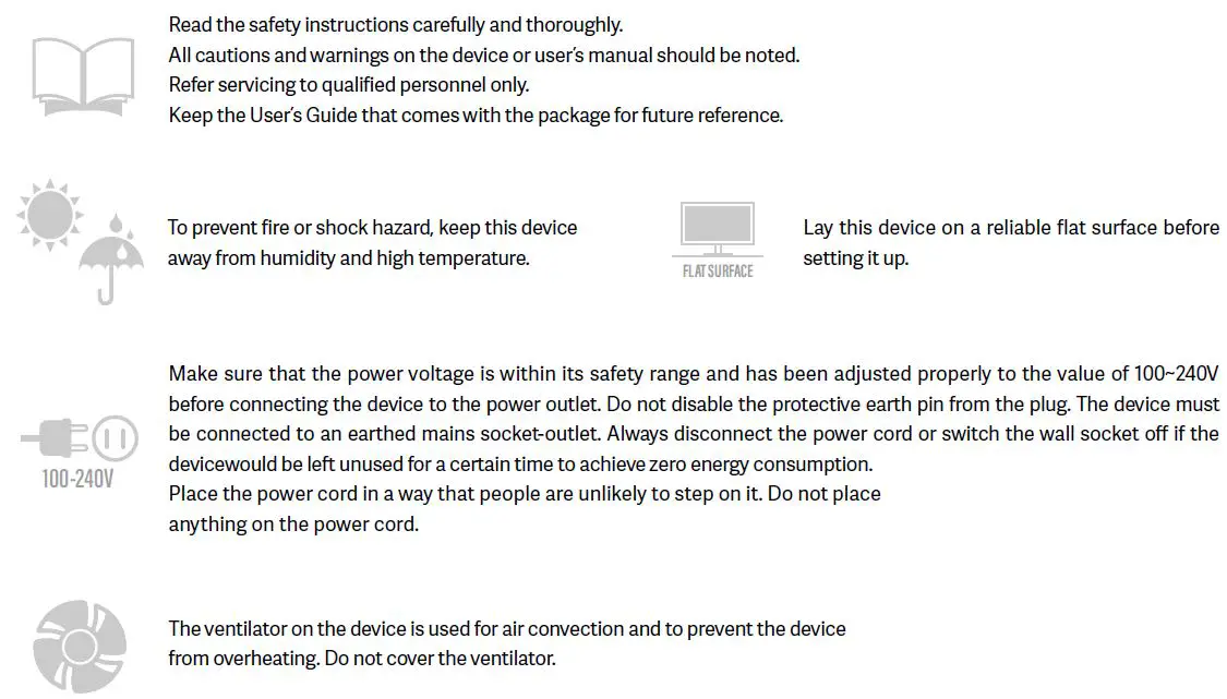 Power & Electrical Warnings