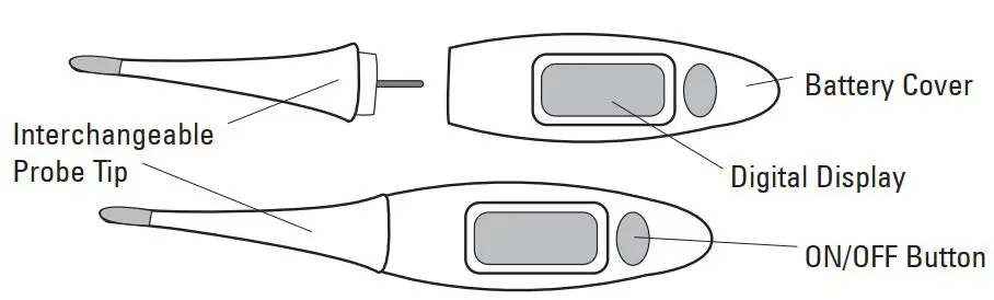 Microlife Mt19r1-pro Digital Thermometer Instructions