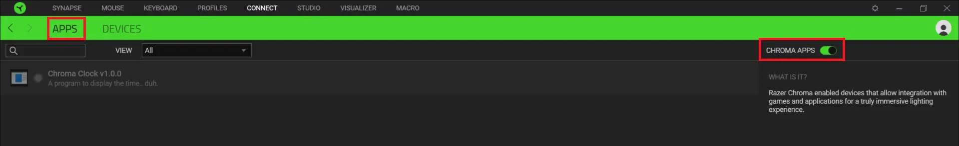 Chroma Workshop Apps