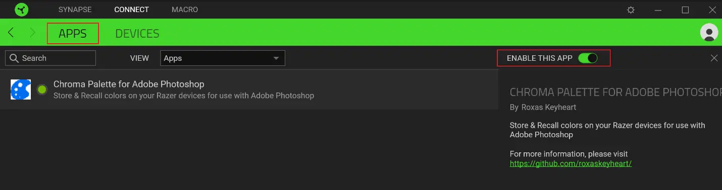 Chroma Workshop Apps