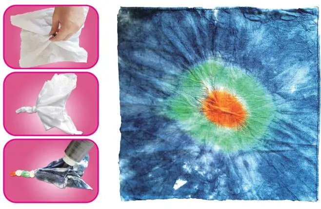 kogan KA12TIEDYEA 12-Colours Tie-Dye Kit User Guide - Bullseye