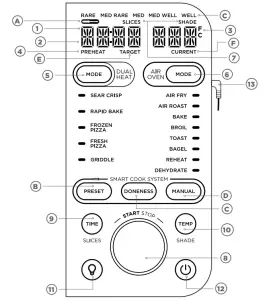 NINJA SP350 Series Smart Dual Heat Air Fry Oven - figure 8