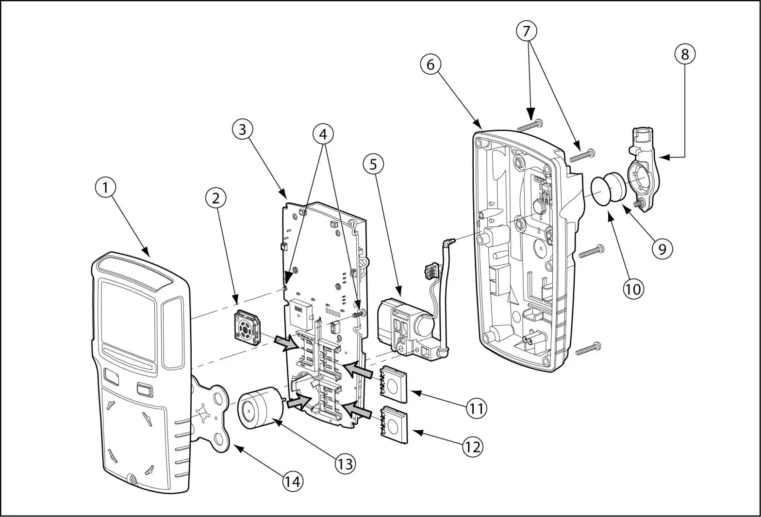 BW GasAlert MaxXT II Gas Detector - Product Overview