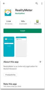 tobii pro RealityMeter - Installation 1