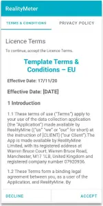 tobii pro RealityMeter - Installation 4