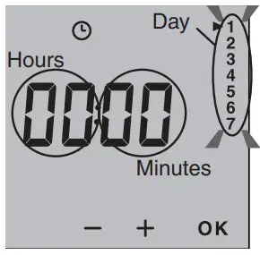 UEETEK 7729994 Digital Control Display-Setting