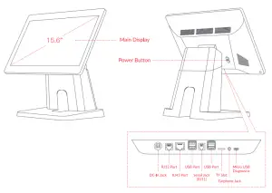 imin 120D02 D3 Touchscreen POS Android Terminal - Brief introduction