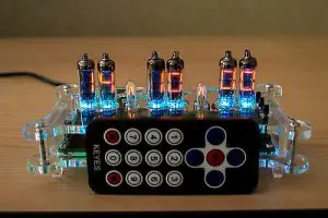 Nixie IV-9 Numitron Desktop Clock