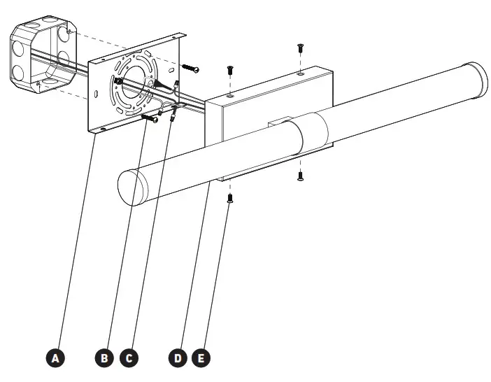 artika VAN-VI-MB Vitoro LED Vanity Light- INSTALLATION