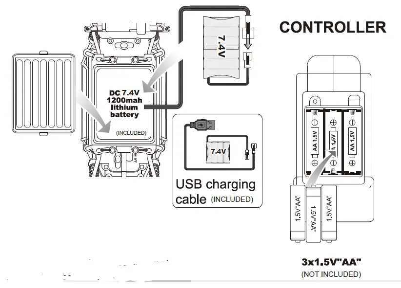 Hyper Toy SAM0110 1 10 Scale Amphibious RC Truck-3