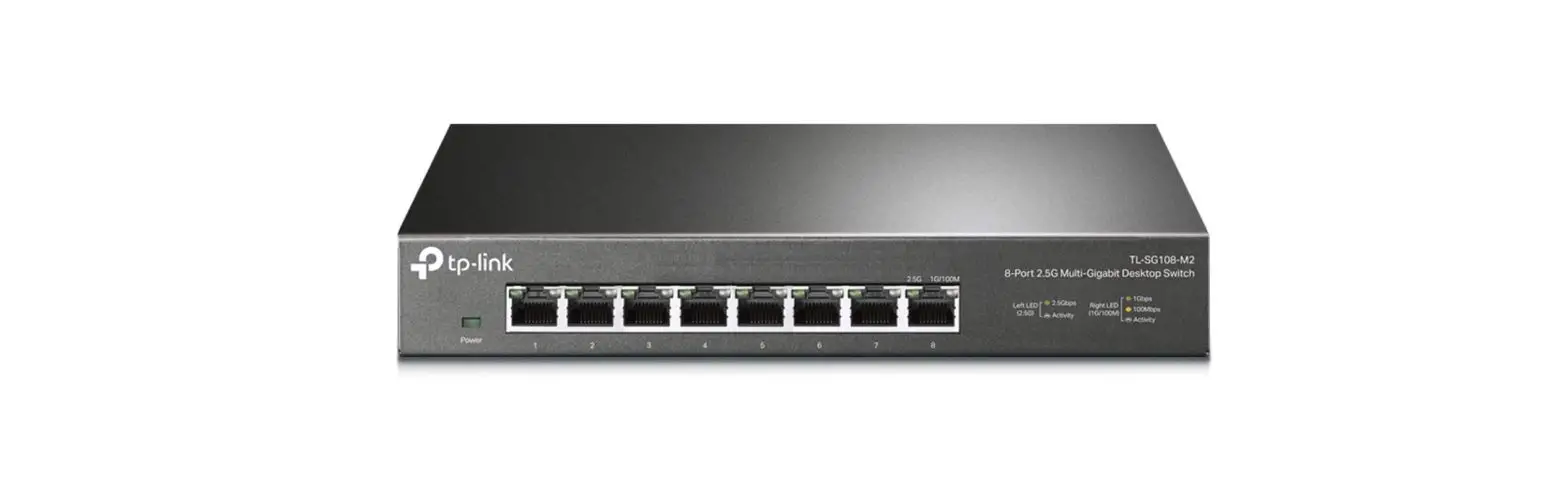 Tp-link Tl-sg108-m2 Unmanaged Desktop Poe+ Switch Installation Guide