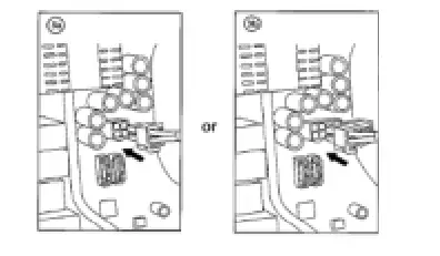 Connect the 8-pin or 4-pin ATX12V connector