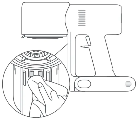 Cleaning the Vacuum Cleaner