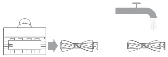 Cleaning the Mini Electric Brush 