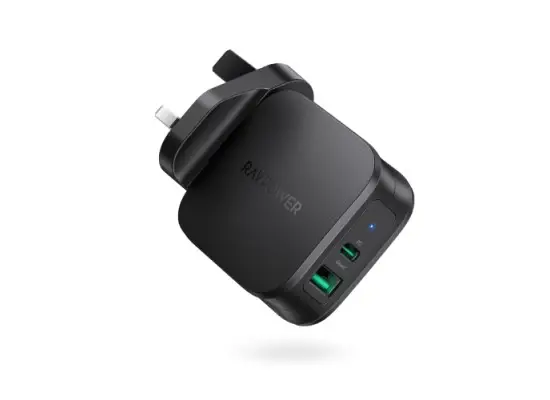 RAVPOWER-Pioneer-30W-2-Port-Wall-Charger-product