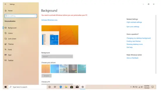 Background and Color