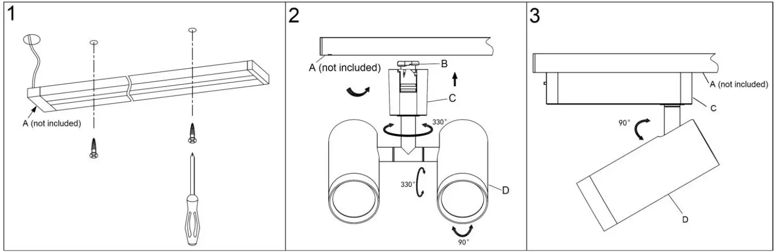Lucci 159137 Panorama Track 2LT Spotlight-