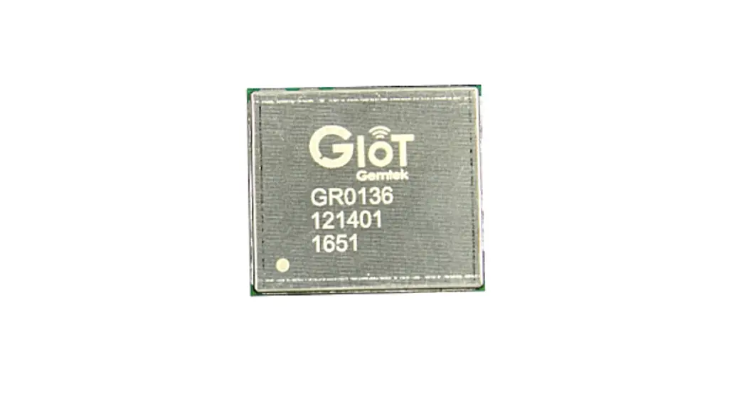 Giot Gr0136 Rpma Radio Communication Madule User Manual