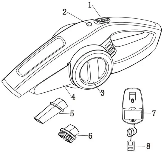 H Koenig tcp85 Hand Vacuum Cleaner - PHOTO 1
