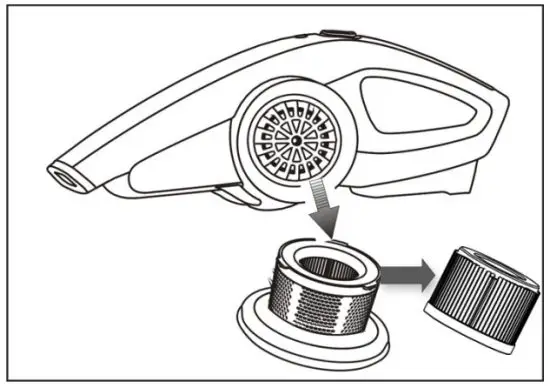 H Koenig tcp85 Hand Vacuum Cleaner - PHOTO 11
