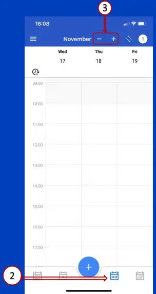 MC Calendar App for iOS - DISPLAY FORMATS 3