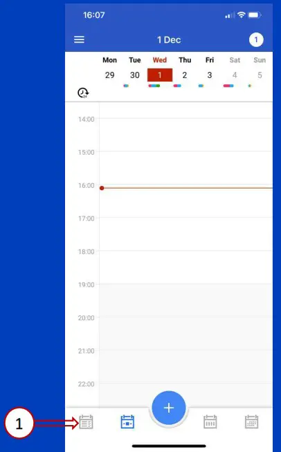 MC Calendar App for iOS - DISPLAY FORMATS