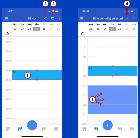 MC Calendar App for iOS - DUPLICATING AND FORWARDING EVENTS