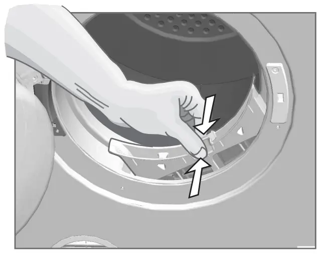 SIMPSON EZI Loader Clothes Dryer ----- peel off the lint-1