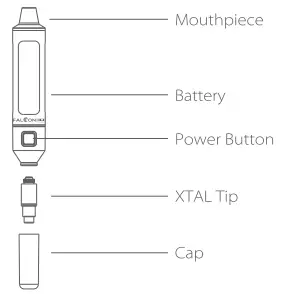 Yocan YKX-109 Falcon Mini Glow Vaporizer-fig3