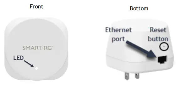 SmartRG SE80ac Wall Plug Access Point - Product Overview 1