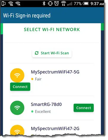 SmartRG SE80ac Wall Plug Access Point - Setting Up an SE80ac Extender 8