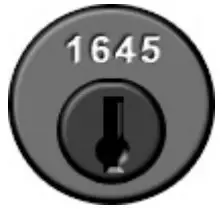 Honeywell 2111 2115 Digital Steel Fire and Security - KEY NUMBER