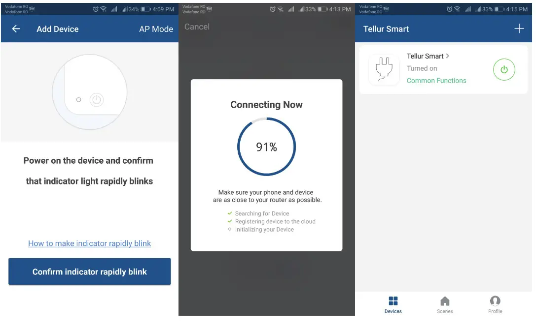 TELLUR WiFi LED Ceiling Light - Once App is installed