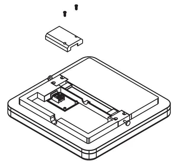 TELLUR WiFi LED Ceiling Light - Open the cover of the junction box