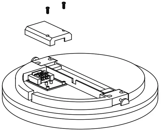 TELLUR WiFi LED Ceiling Light - Open the cover