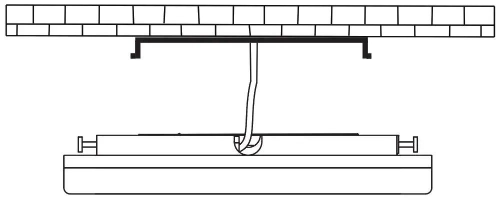 TELLUR WiFi LED Ceiling Light - Secure the lamp