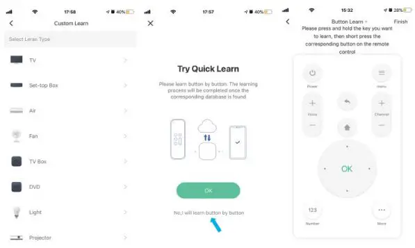 Okos R6 Wi-Fi IR Controller With Temperature & Humidity Sensor User Manual - Keep the original remote