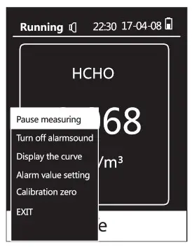 Temtop Air Quality Detector Operation 13