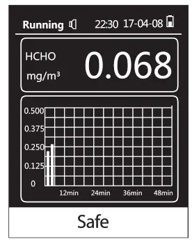 Temtop Air Quality Detector Operation 14